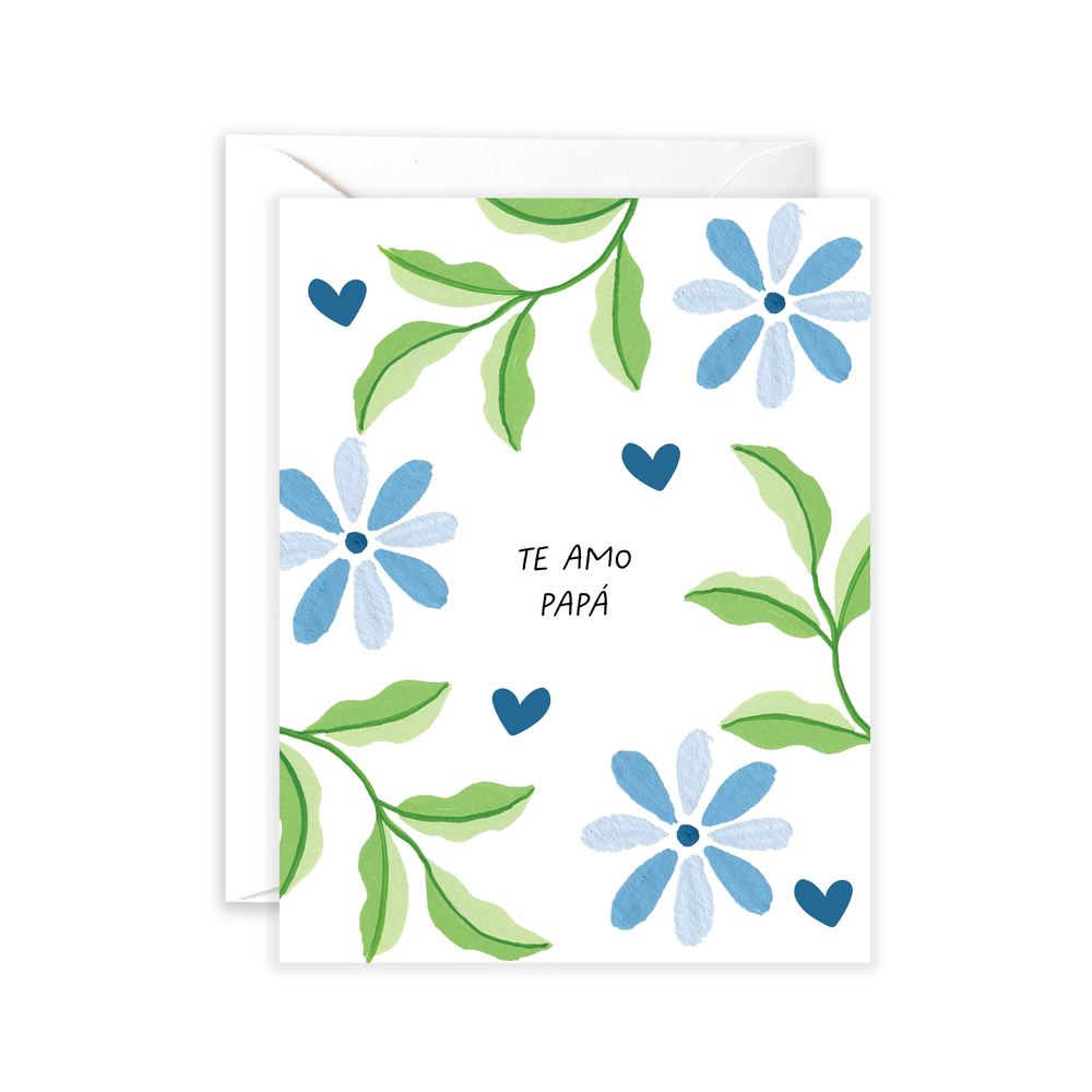Te Amo Papa Greeting Card
