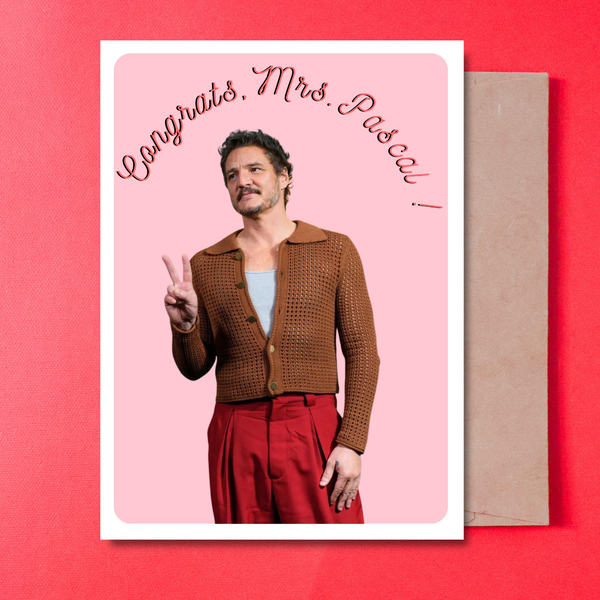 Mrs. Pascal, Pop Culture Card with envelope
