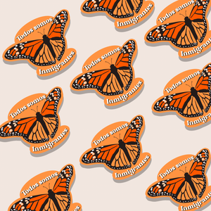 Inmigrantes Mariposa Sticker