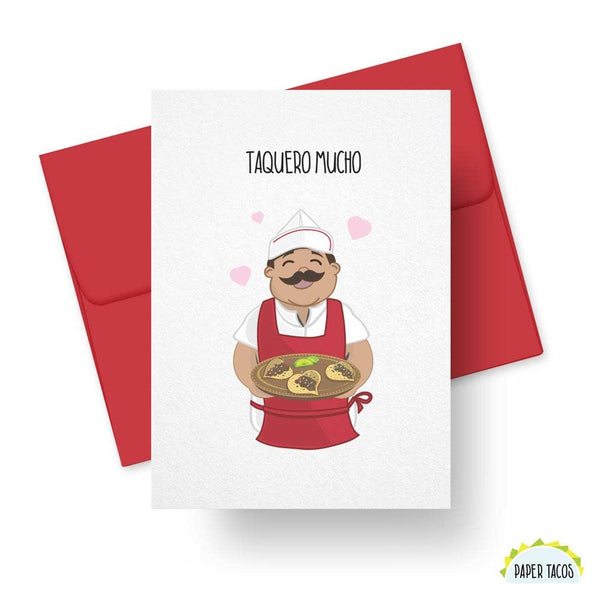 Taquero Mucho Greeting Card