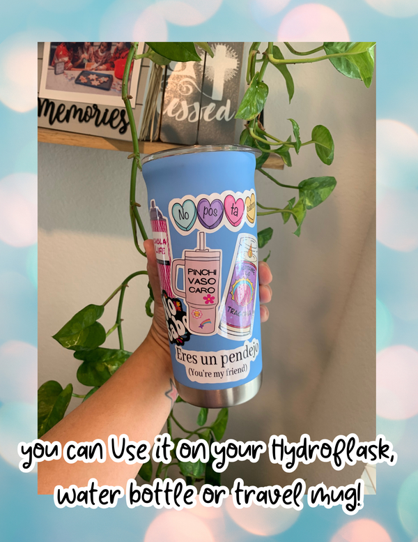 Selena Labubu sticker