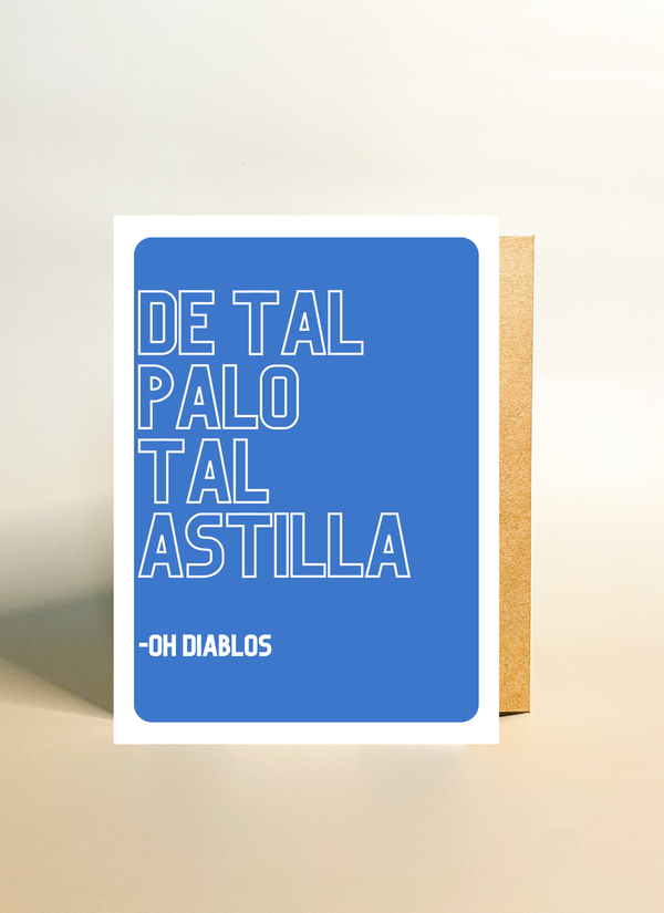 De Tal Palo Card
