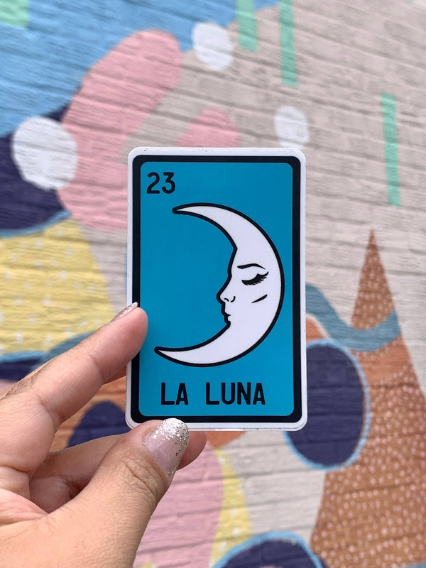 LA LUNA Loteria Card Sticker