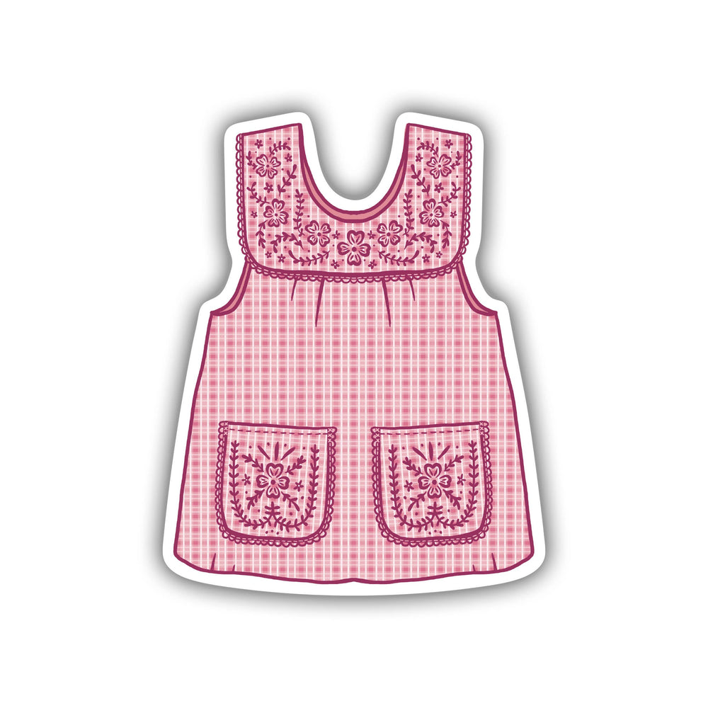 Abuelas Pink Mandil Vinyl Sticker