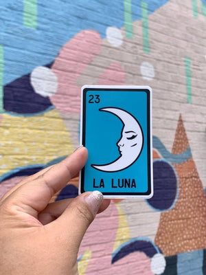 LA LUNA Loteria Card Sticker