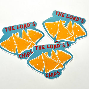 Nacho “The lord’s chips” Sticker