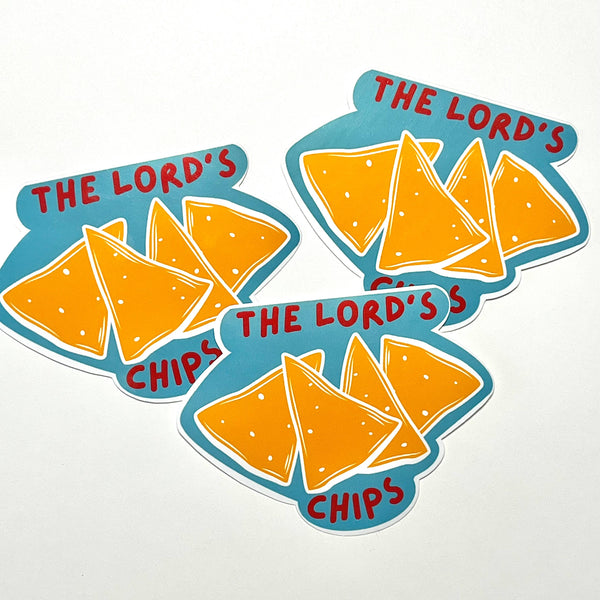 Nacho “The lord’s chips” Sticker