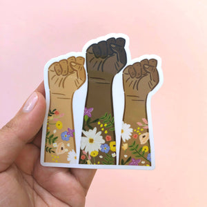 BLM Fists Vinyl Sticker - Proceeds Donated