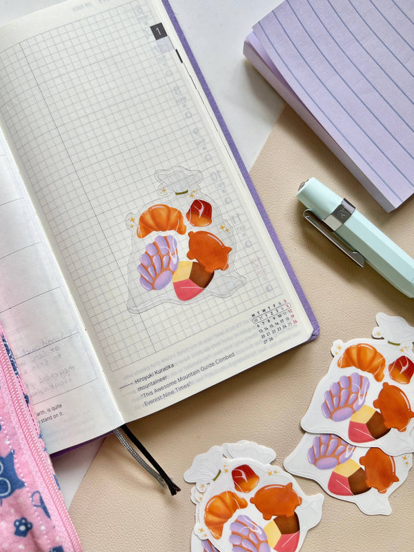 Pan Dulce Sticker- Mexican food