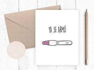 Ya Se Armo Card -Greeting Card