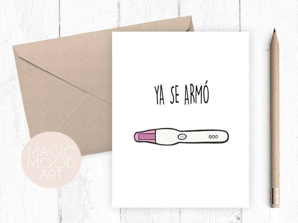 Ya Se Armo Card -Greeting Card
