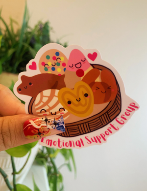 Emotional Support Group Pan Dulce  Sticker